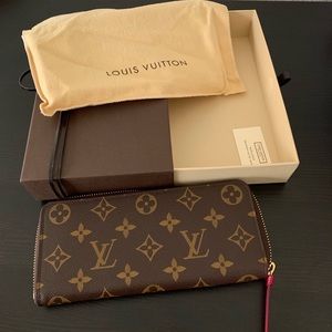 Louis Vuitton Clemence Wallet. Authentic.